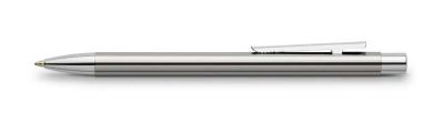 Faber Castell NEO Slim RVS glänzend Kugelschreiber 