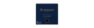 Waterman Ink Cartridges International Short-Black x 6